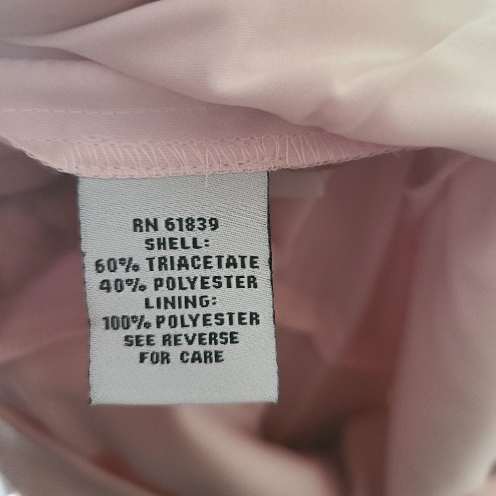 Rickie Freeman Teri John Blush Dress Size 6 - Picture 4 of 4
